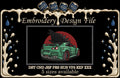 Machine Embroidery Designs, Car