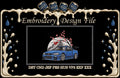 Nissan Skyline GTR R34 Sakura Machine Embroidery Design - JDM Car Fuji Patch Digital File