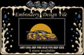 Modern Sports Car Racing Patch Digital File