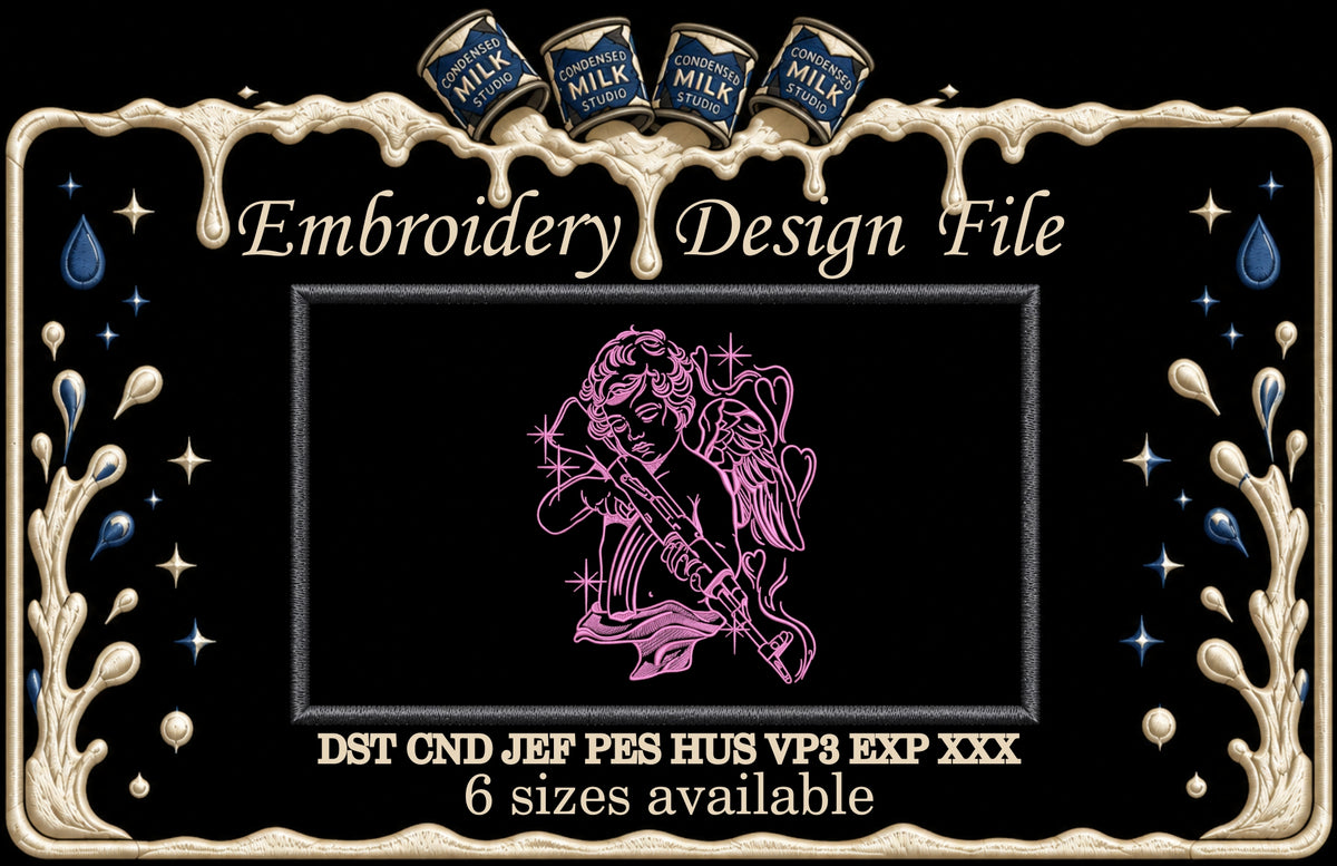 Machine Embroidery Designs.Angel