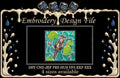 Machine Embroidery Designs.River otter.