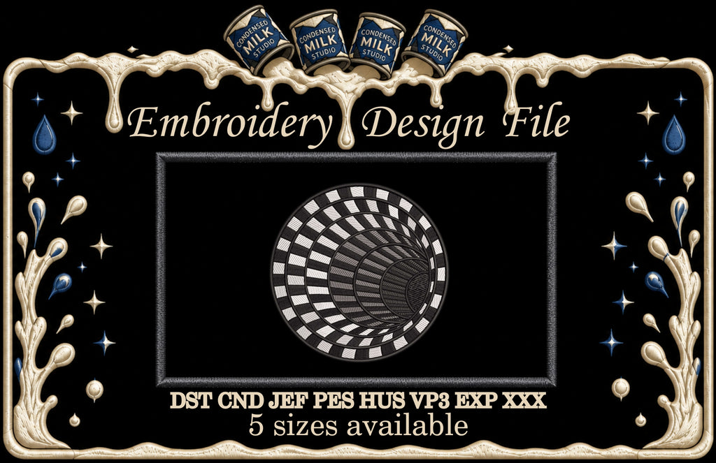 Machine Embroidery Designs.Illusion