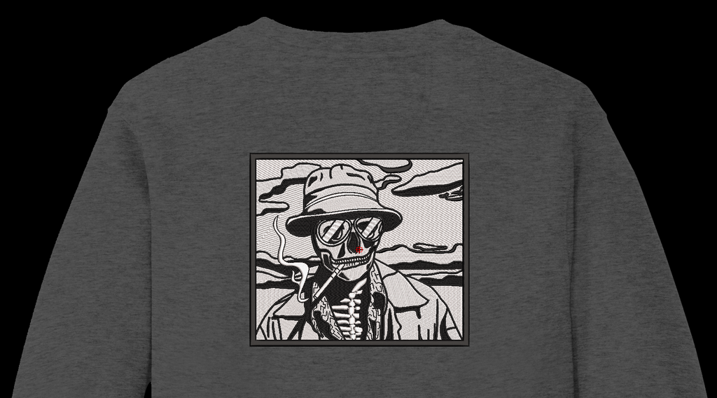 Machine Embroidery Designs.Skeleton