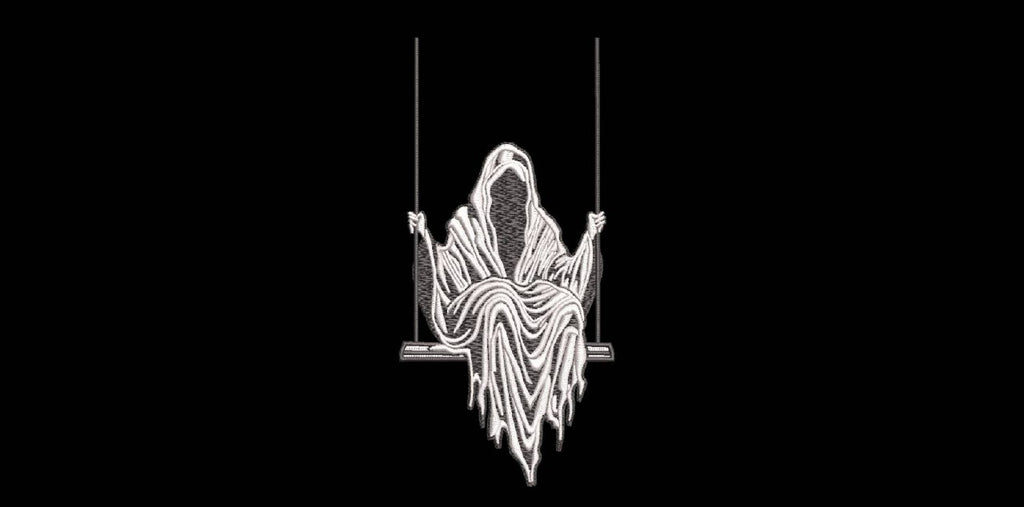 Grim Reaper on Swing Machine Embroidery Design