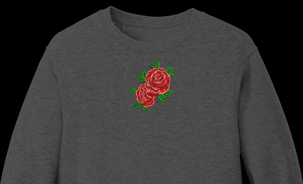 Machine Embroidery Designs. Rose
