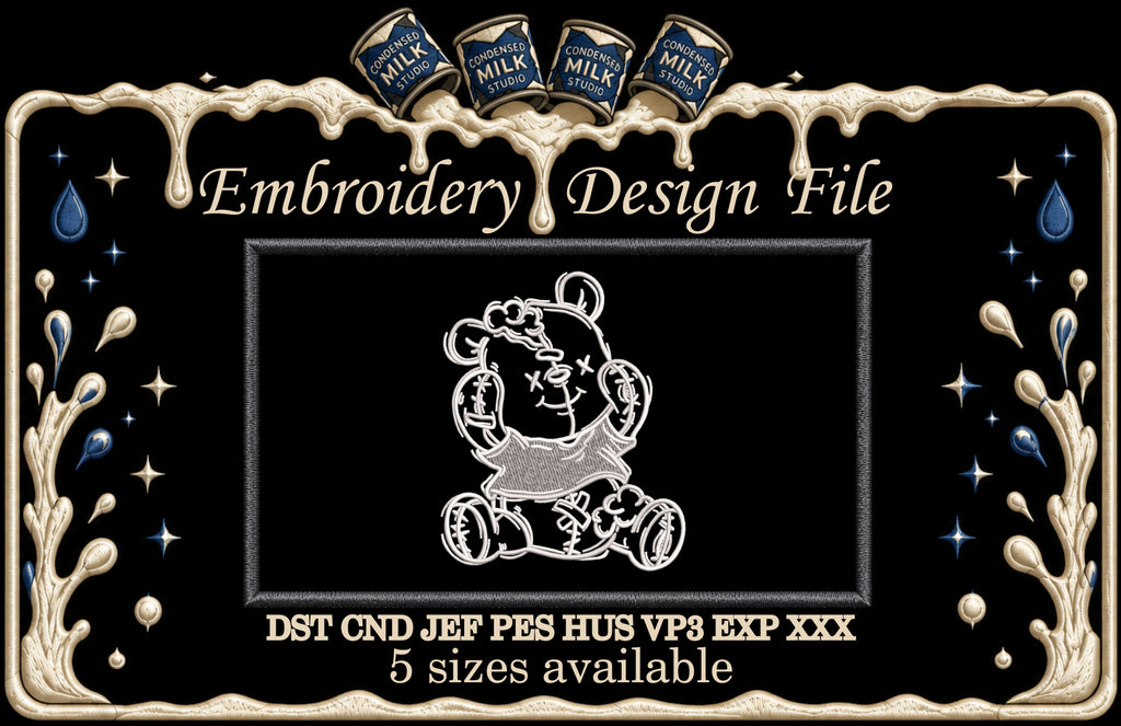 Machine Embroidery Designs Bear