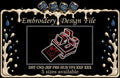 Retro Instant Camera Machine Embroidery Design