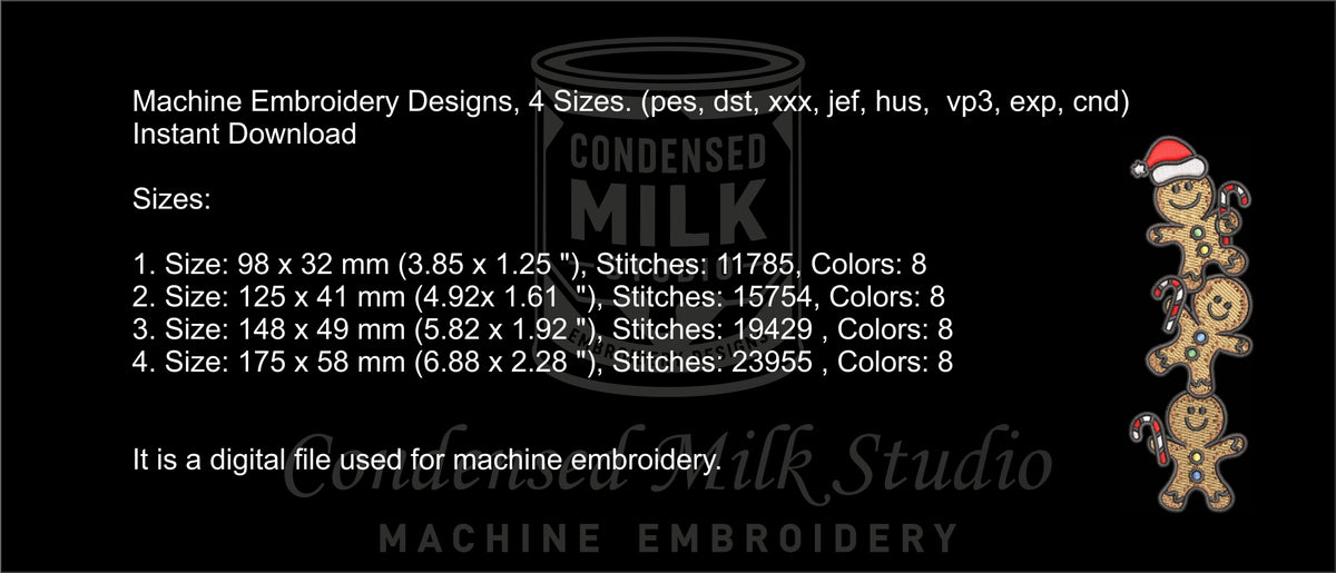Machine Embroidery Designs.Cookie
