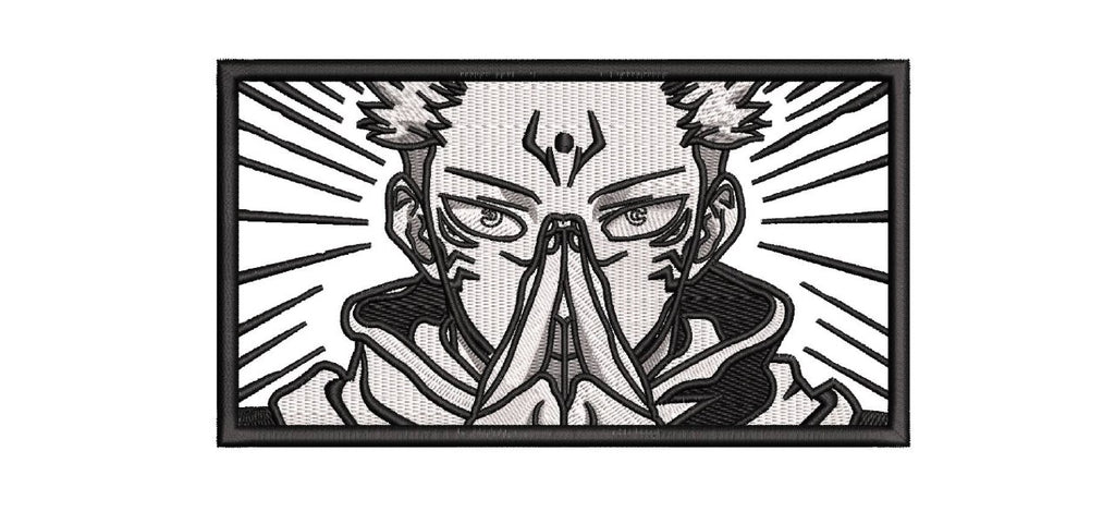 Cursed King Hands Sign Machine Embroidery Design