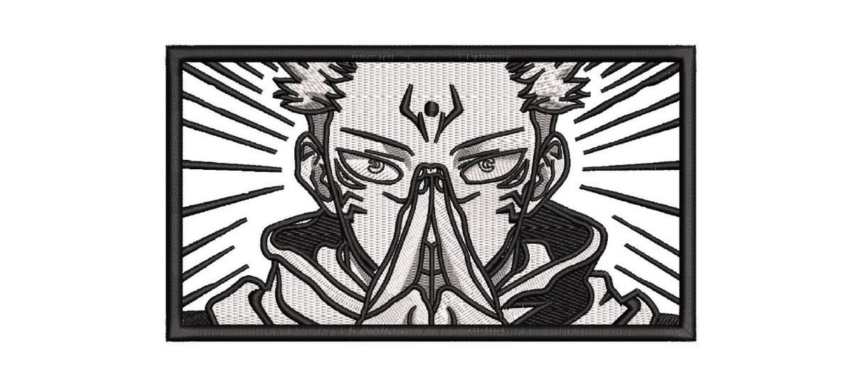 Cursed King Hands Sign Machine Embroidery Design