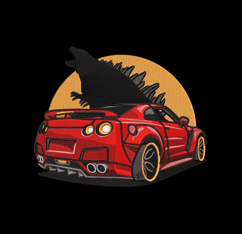 Machine Embroidery Designs, Car