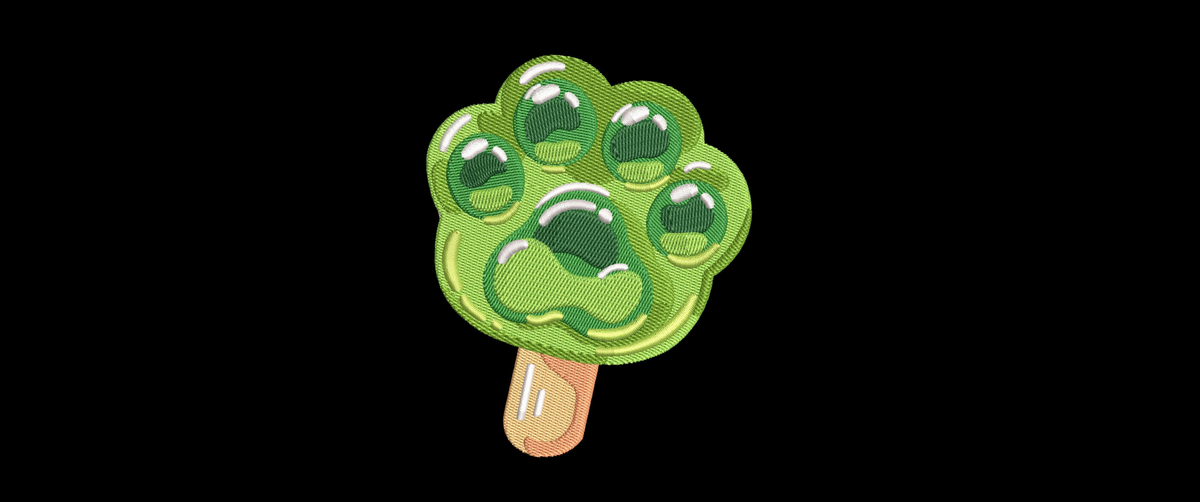 Machine Embroidery Designs.Paw