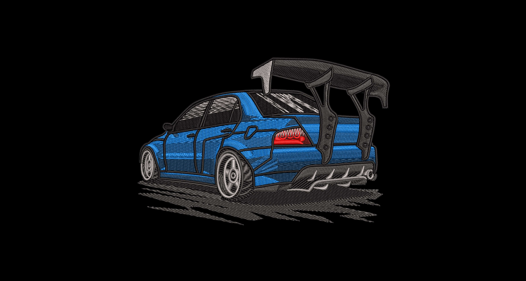 Machine Embroidery Designs, Car