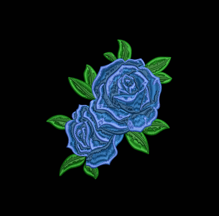 Machine Embroidery Designs. Rose