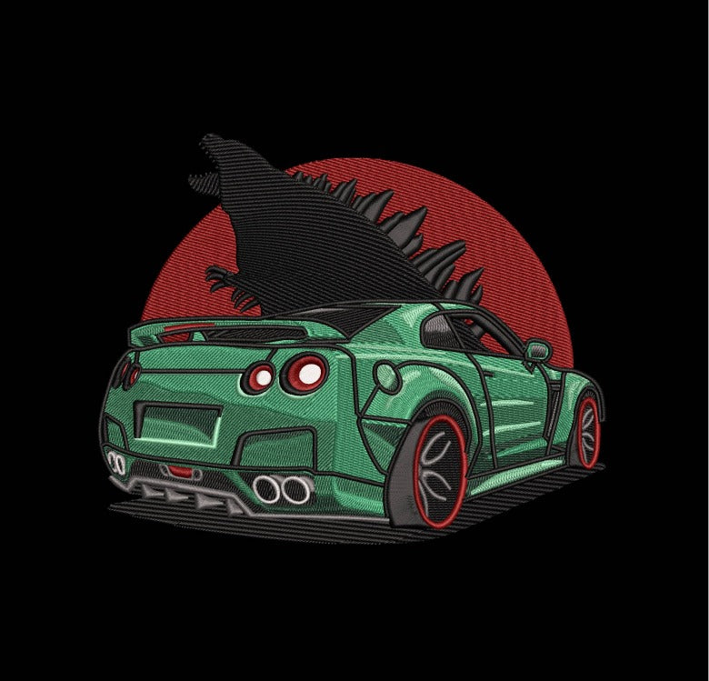 Machine Embroidery Designs, Car