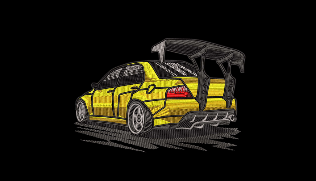 Machine Embroidery Designs, Car