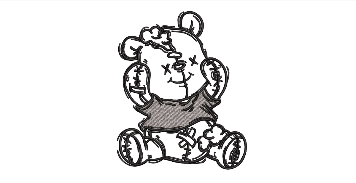 Machine Embroidery Designs Bear