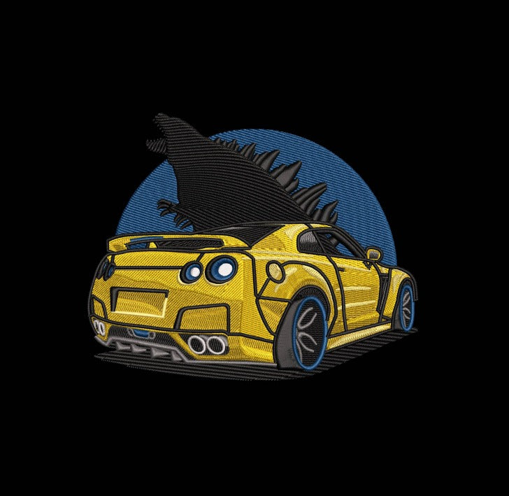 Machine Embroidery Designs, Car