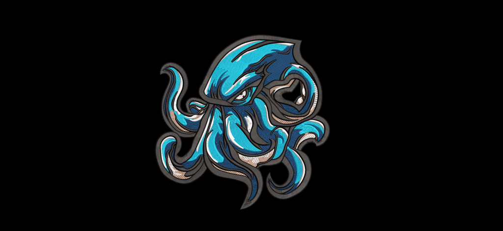 Machine Embroidery Designs,Octopus