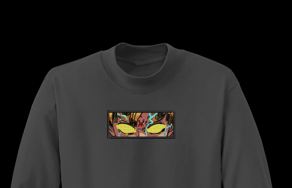 Thunder Slayer Lightning Eyes Machine Embroidery Design