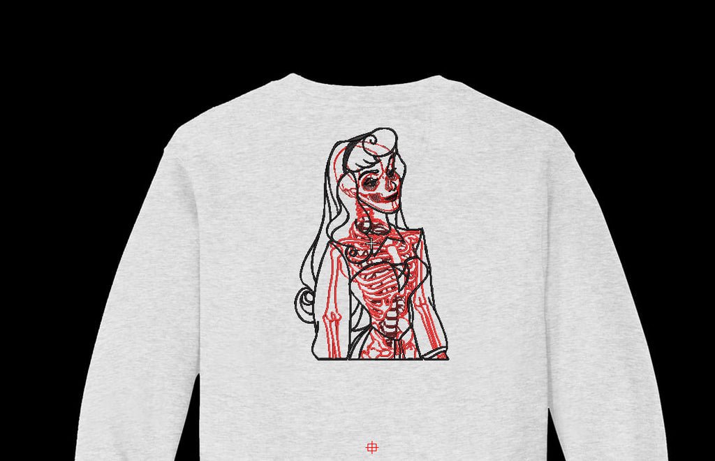 Fairytale Anatomical X-Ray Linework Patch Digital File