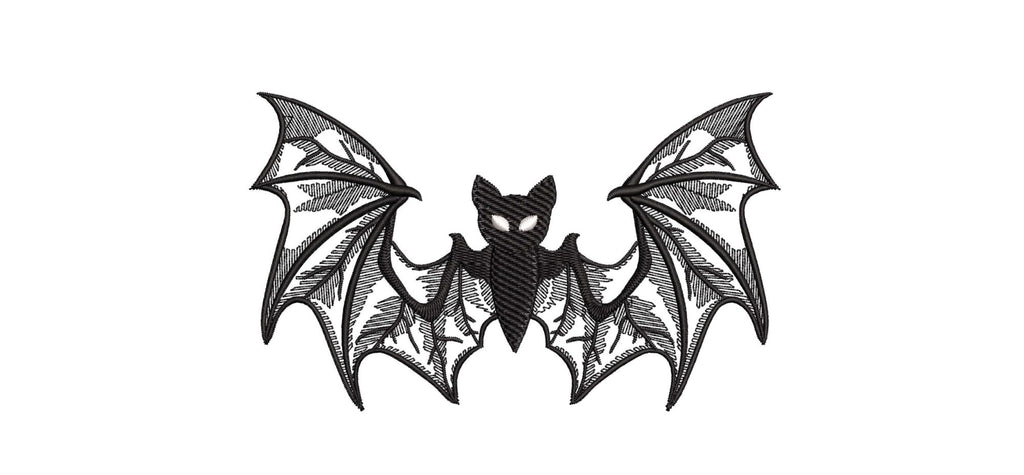 Machine Embroidery Designs. Bat