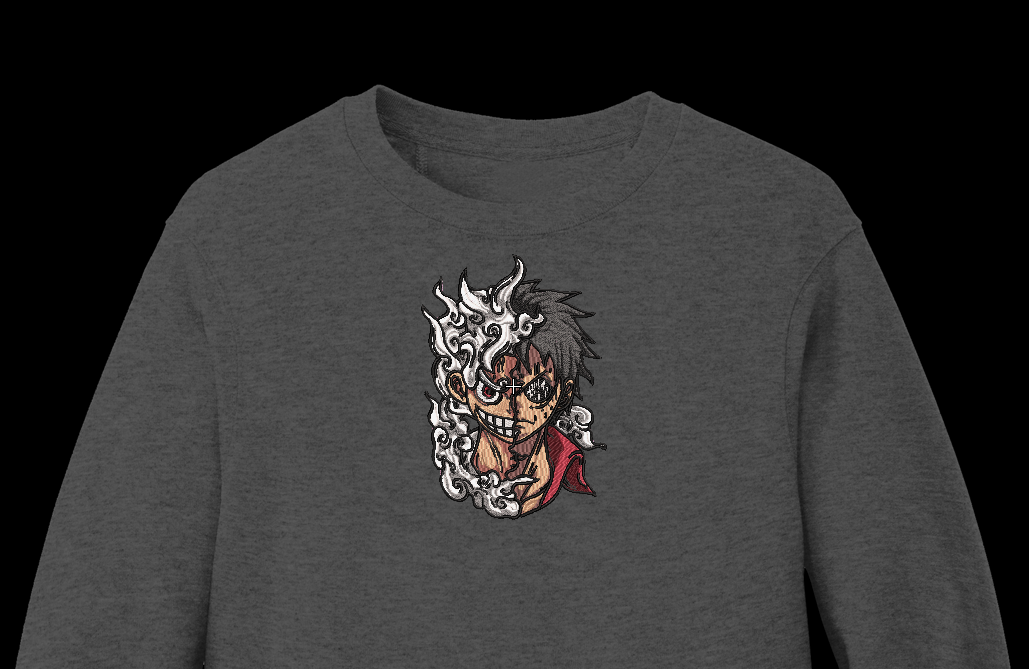 Anime Pirate Boy Dual Form Machine Embroidery Design File
