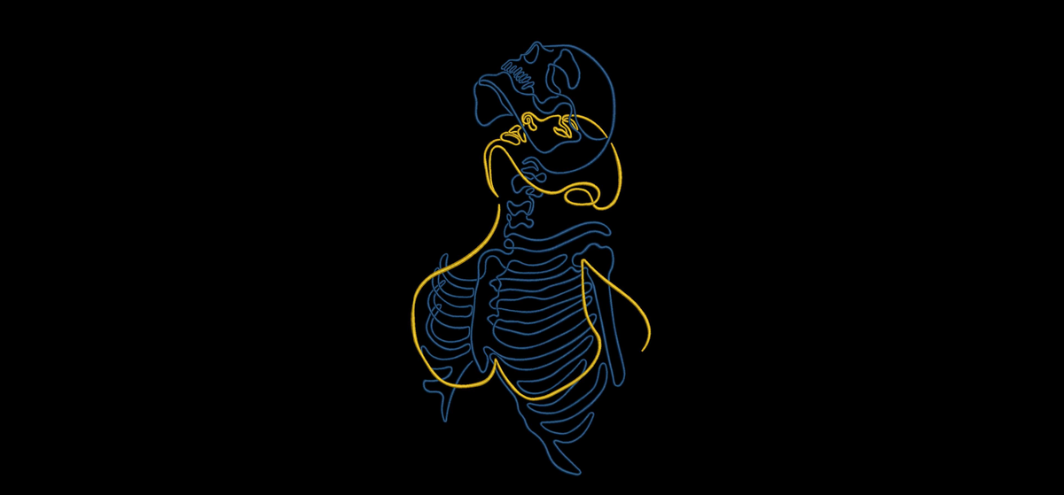 Machine Embroidery Designs.Skeleton