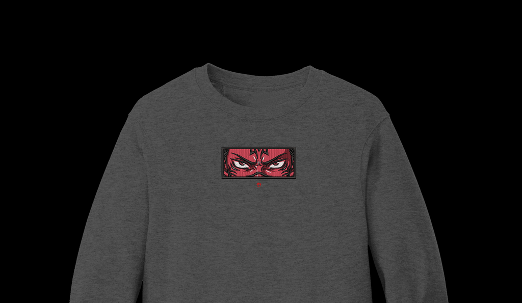 Crimson Demon Eyes Machine Embroidery Design