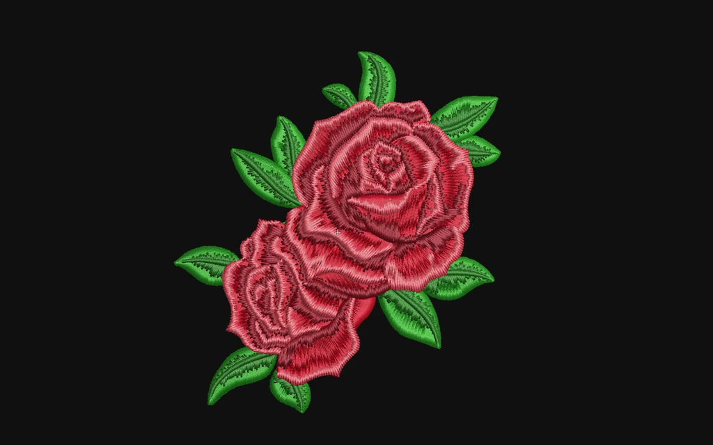 Machine Embroidery Designs. Rose