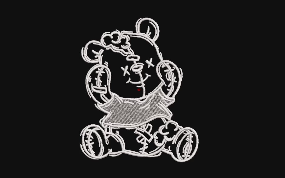 Machine Embroidery Designs Bear