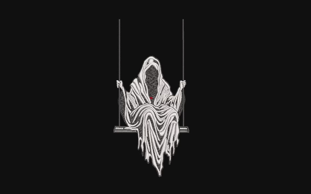 Grim Reaper on Swing Machine Embroidery Design