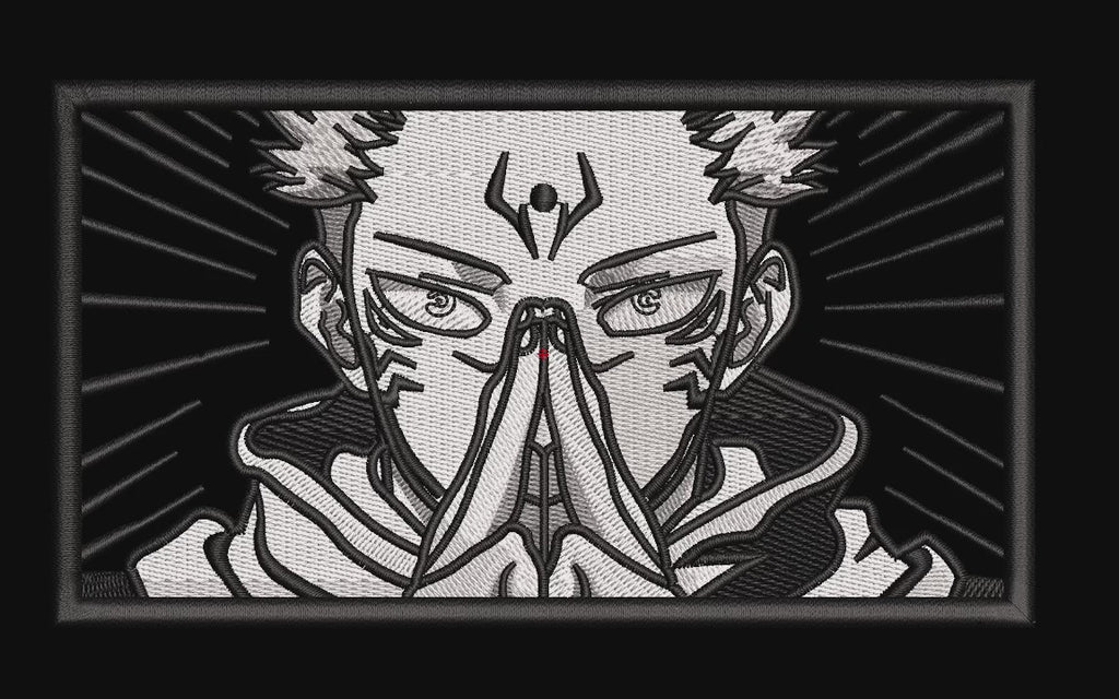 Cursed King Hands Sign Machine Embroidery Design