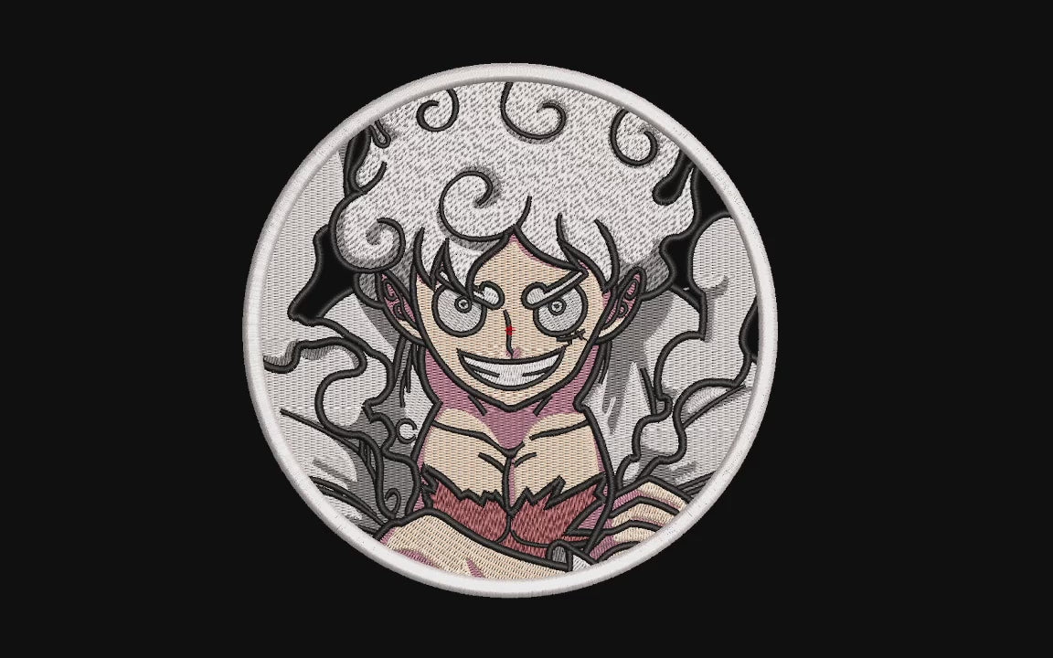 Sun God Awakening Pirate Machine Embroidery Design