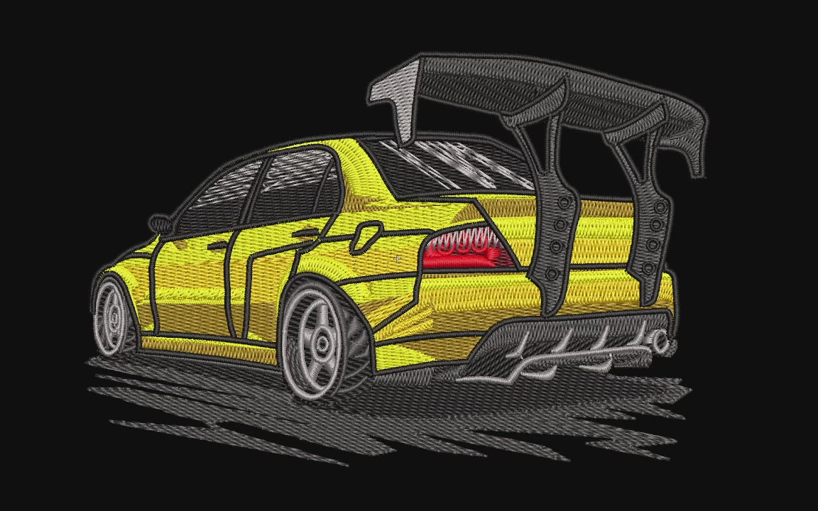 Machine Embroidery Designs, Car