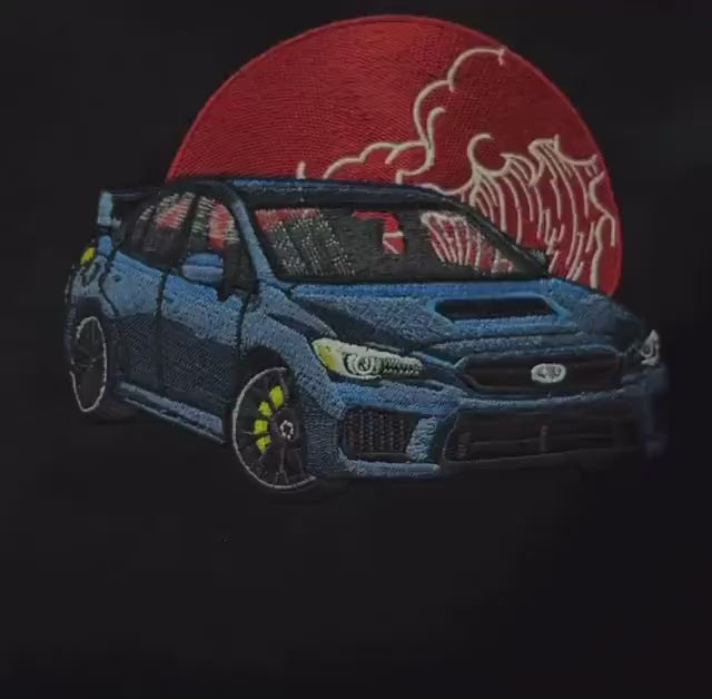Machine Embroidery Designs.Car Subaru